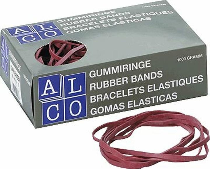 Actual product image Alco rubber bands, red (1 pcs.)