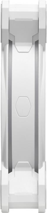 Produktbild Cooler Master MasterFan MF120 Halo2 White Edition (120 mm, 1x)