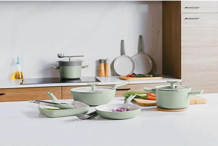 Produktbild BergHoff Glasdeckel Leo Balance Sage 24 cm, Grün, Materialtyp (24 cm, Glas)