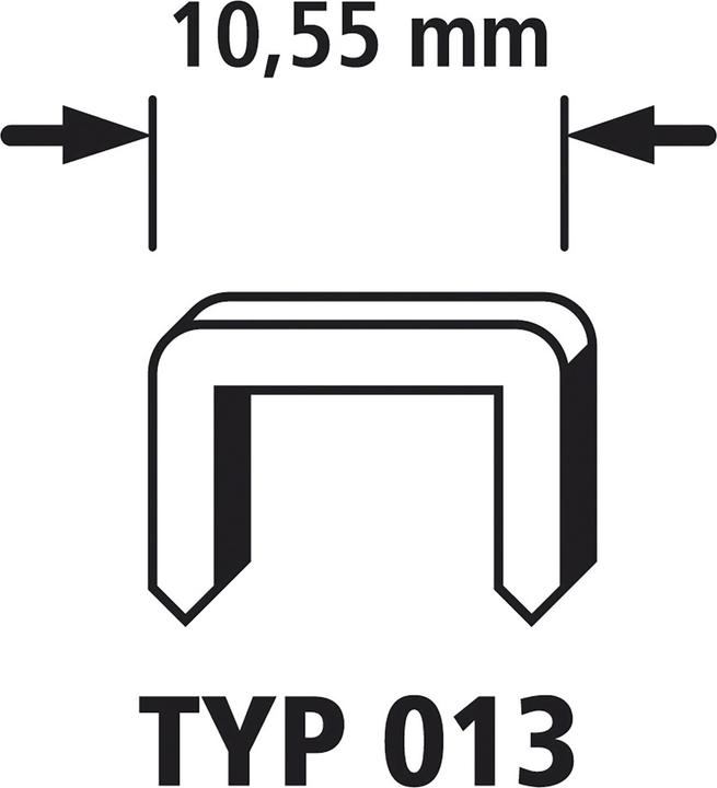 Produktbild wolfcraft 2000 Breitrückenklammern Typ013, 6mm