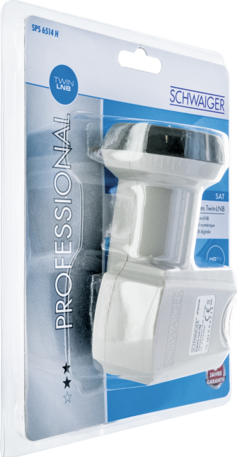 Actual product image Schwaiger Twin LNB (Twin LNB, 40mm)