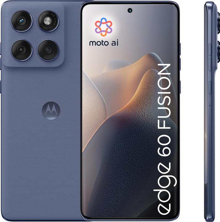 Image du produit Motorola Edge 60 Fusion UE (256 Go, Slipstream, 6.67", Double SIM, 5G)