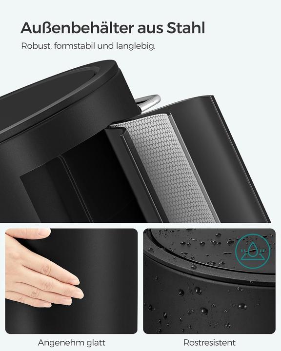 Produktbild Songmics Kosmetikeimer mit Softclose-Deckel (3 l)
