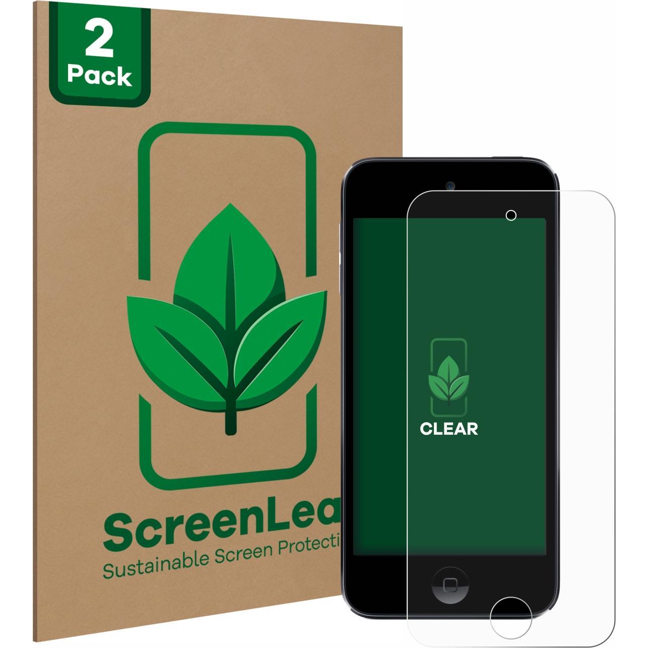Thumbnail - ScreenLeaf Schutzfolie nachhaltiger Displayschutz Displayschutzfolie Folie Klar Transparent, MP3 + Media-Player Zubehör