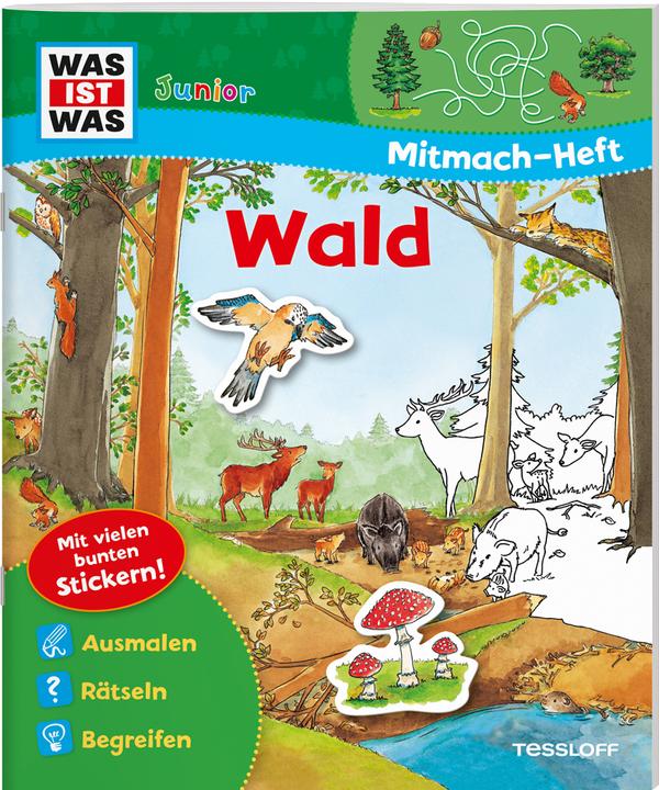 Produktbild Tessloff Mitmach-Heft Wald (Deutsch, Birgit Bondarenko, Dirk Hennig, Sabine Schuck, Stefanie Klassen, 2016)