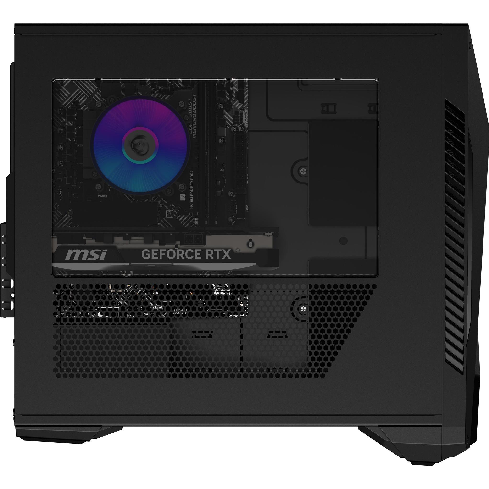 MSI MAG Infinite S3 14NUD5-1433EU (Intel Core i5-14400F, 16 GB, 1000 GB, GeForce RTX 4060 Ti), PC, Schwarz