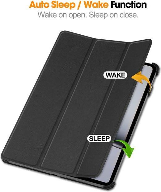 Actual product image MU Classic Triple foldable leather cover (OnePlus Pad 2)