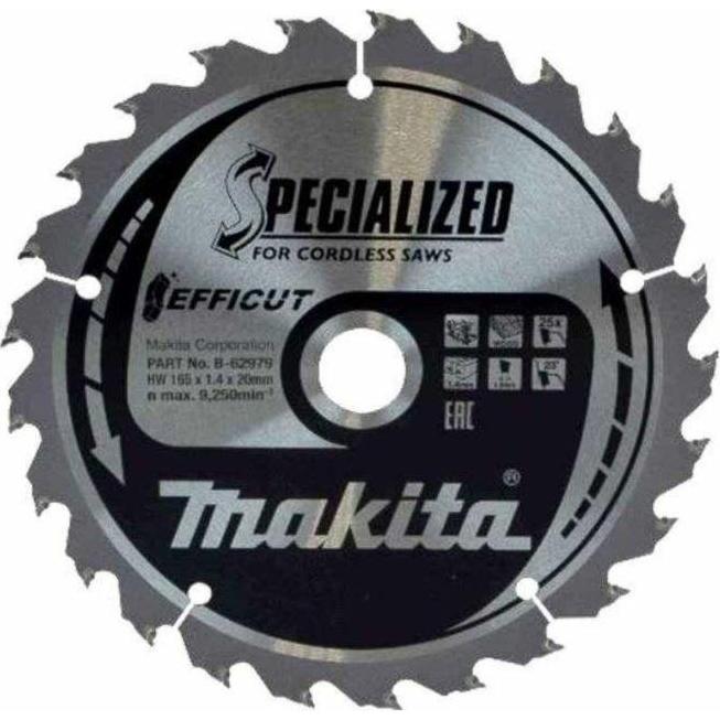 Makita, Sägeblatt, PIŁA TARCZOWA 165x20x24z /5szt.