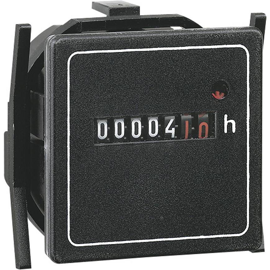 Legrand, Misuratore energia, LEG 49560 Contaore di funzionamento 12-36V montaggio su pannello frontale IP40