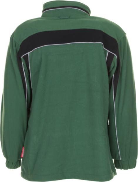 Actual product image Planam Plaline work jacket fleece jacket green black size XL (XL)