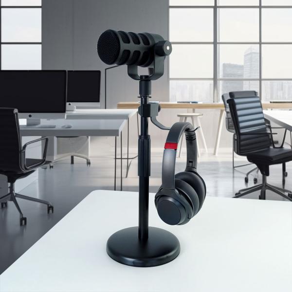 Actual product image keepdrum Msa130 headphone holder for attaching to stands and tubes