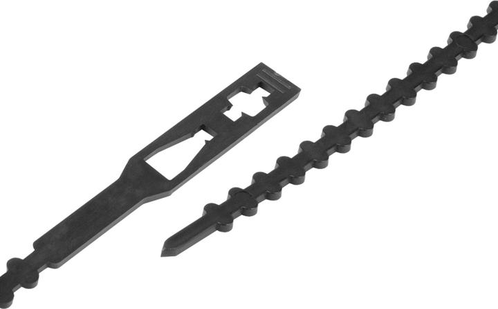 Produktbild Steffen Kabelbinder schwarz 234mm x 5.5mm lösbar, Pack à 100 Stk. (Kunststoffkabelbinder, 100 mm, 100 Stk.)