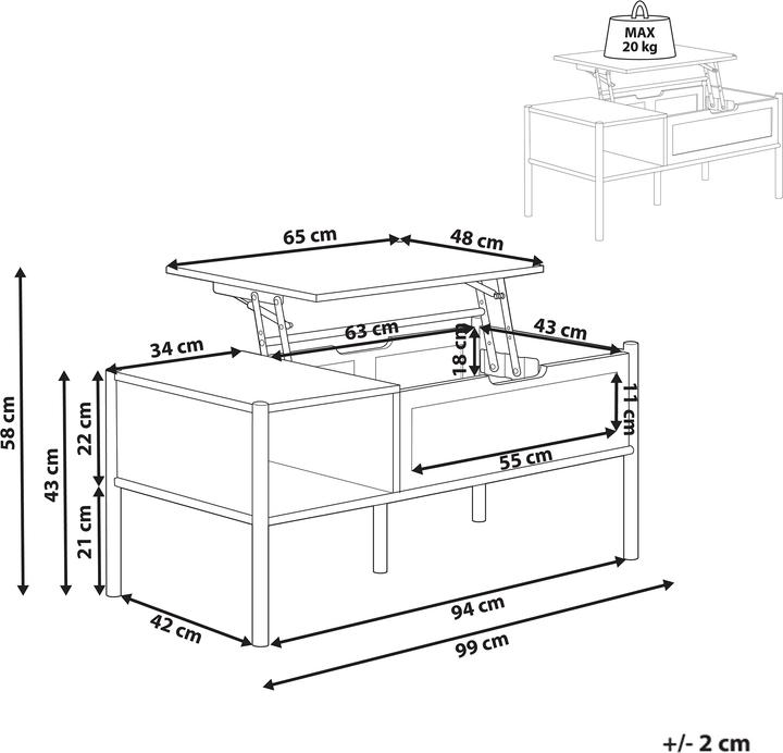 Image du produit Beliani Surrey