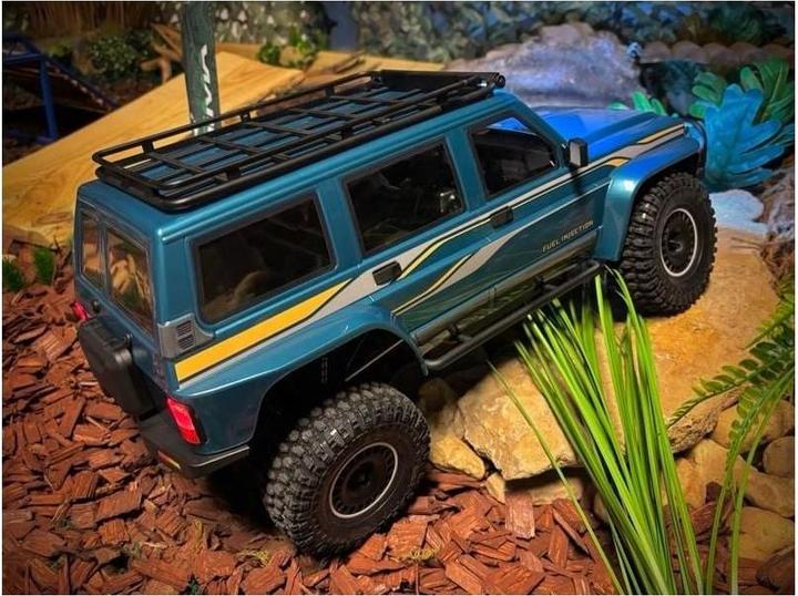 Image du produit Absima 1:10 PATROL CR4.4 Light blue (RTR Prêt à fonctionner)