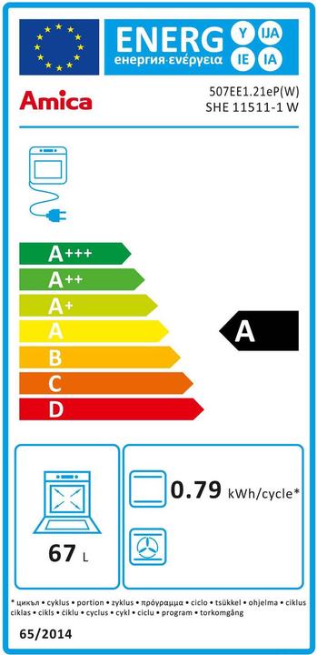 Energie-Label Amica SHE 11511