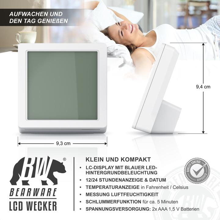Actual product image Bearware Alarm clock