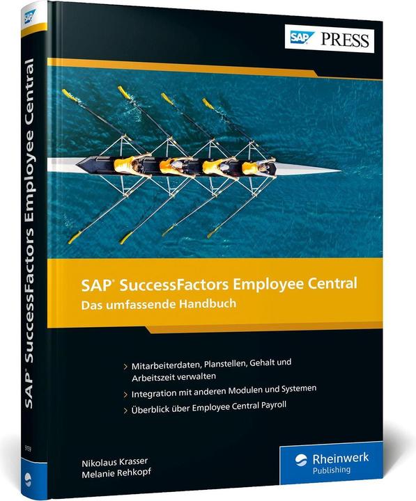 Actual product image SAP SuccessFactors Employee Central (German, Melanie Rehkopf, Nicholas Krasser, 2023)