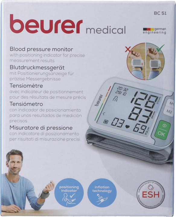 Image du produit Beurer BC 51 (Tensiomètre au poignet)