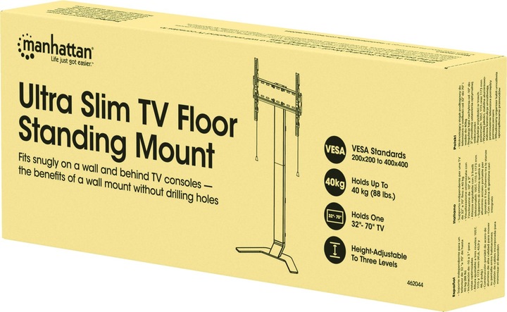 Actual product image Manhattan Super Slim TV Floor Stand (70", 40 kg)