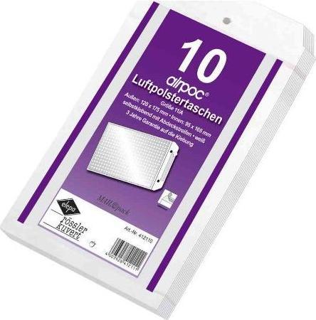 Immagine prodotto Mailmedia Buste a bolle d'aria, tipo F16, bianco, 31 g Dimensioni esterne: 240 x 350 mm, dimensioni interne: (10 pz.)