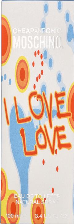 Actual product image Moschino I Love Love (Eau de toilette, 100 ml)