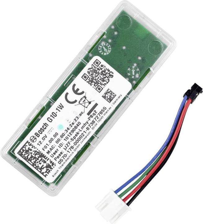 Produktbild Bosch Home Comfort Bosch WLAN-Internetmodul G10-1W für Ele