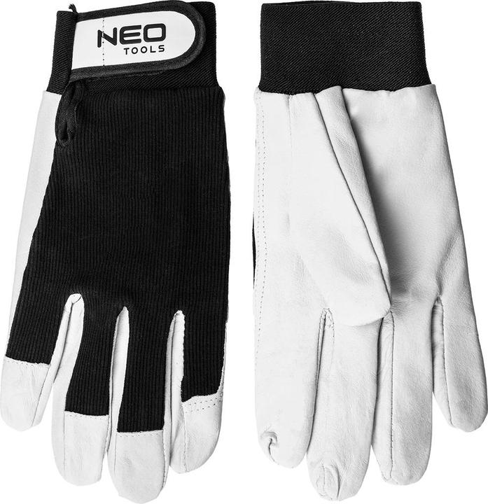 Produktbild Neo Tools Work gloves, hardened pigskin with Velcro 10 inches (97-603) (10)