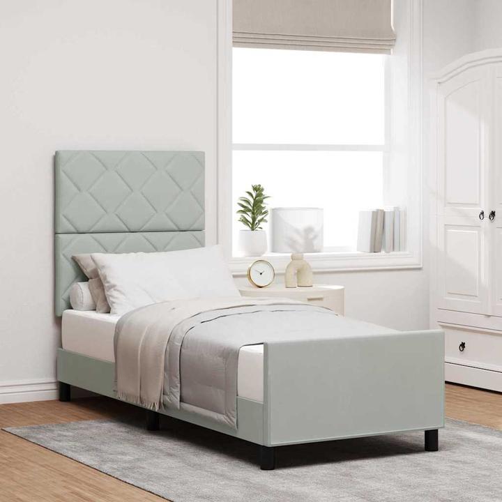 Actual product image vidaXL Modern bed frame (80 x 200 cm)