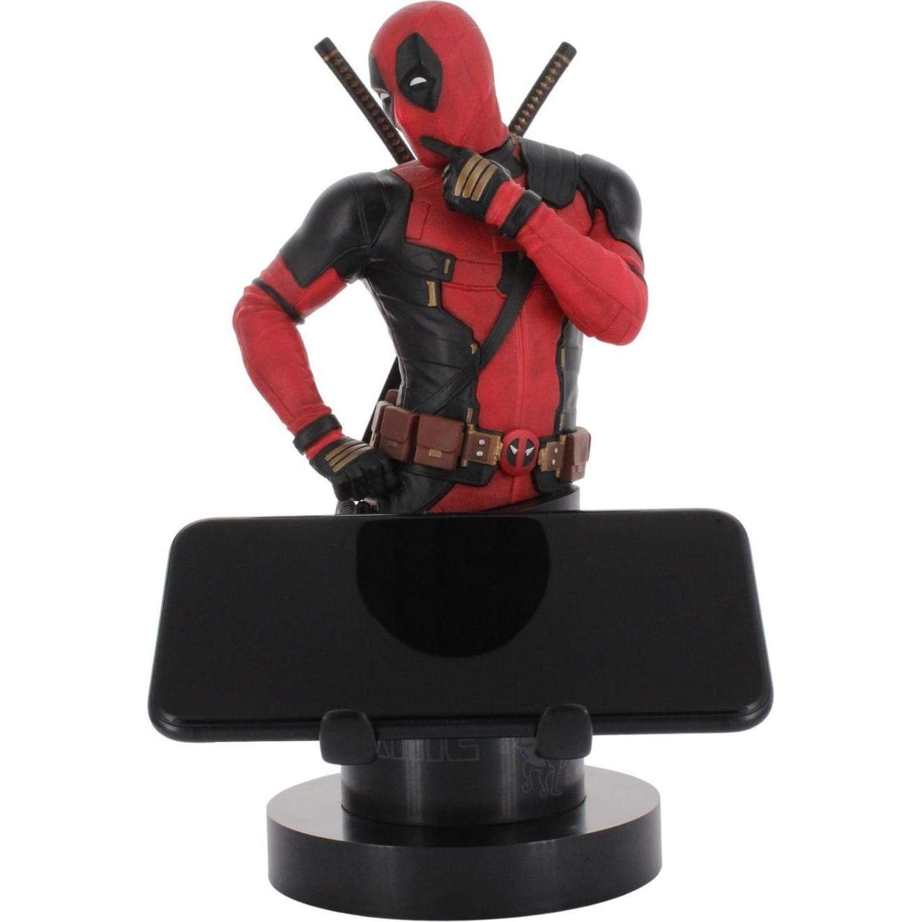 Exquisite Gaming Cable Guys R.E.S.T - Marvel - Deadpool Support pour Téléphone et Manette (PS5), Gaming Controller Zubeh...