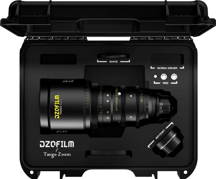 Actual product image Dzofilm Tango 18-90mm T2.9 S35 Zoom Lens PL&EF mount - imperial (w/o servo) (PL)