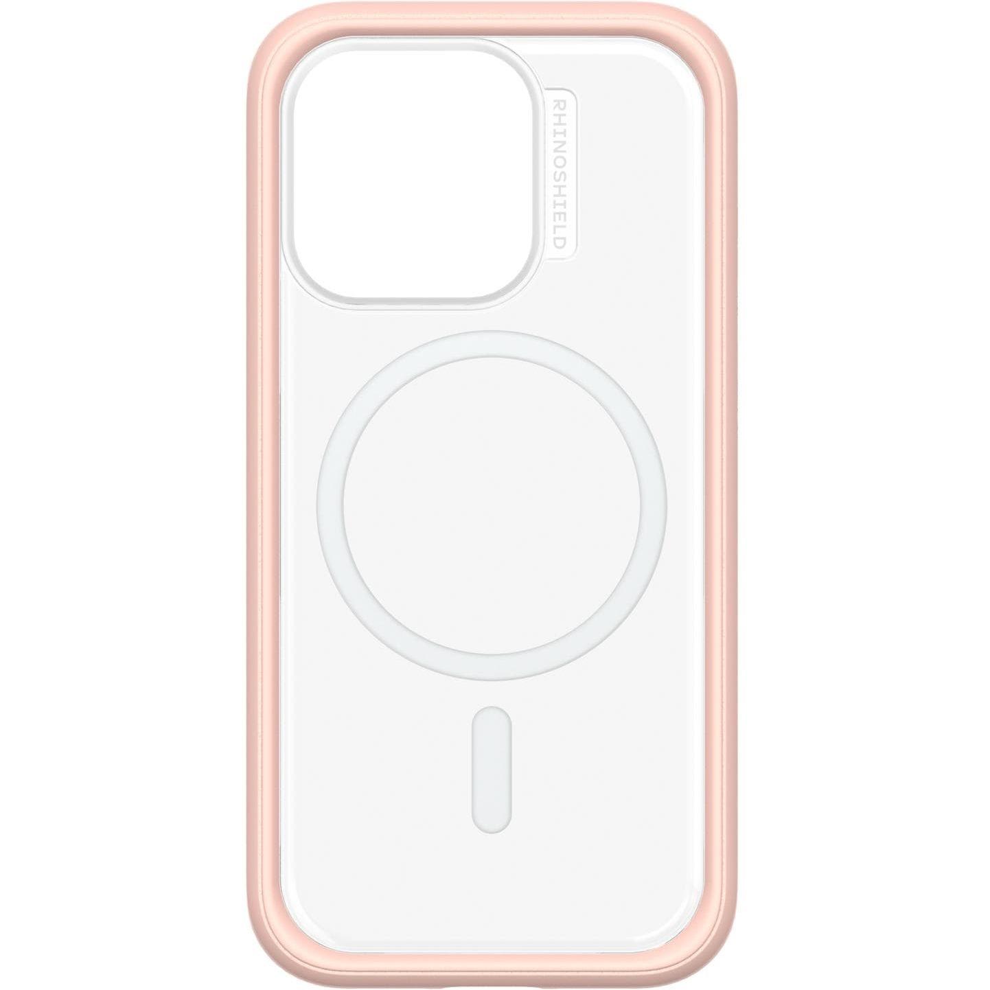 RhinoShield Mod NX MagSafe iPhone 15 Pro (Apple iPhone 15 Pro), Smartphone Hülle, Rosa
