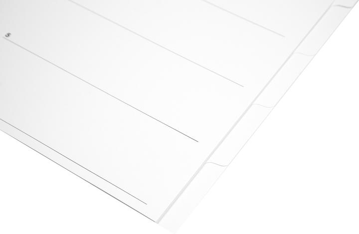 Immagine prodotto Biella Registra il formato completo bianco