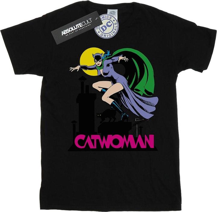 Produktbild Catwoman Text Logo TShirt Mädchen (128)