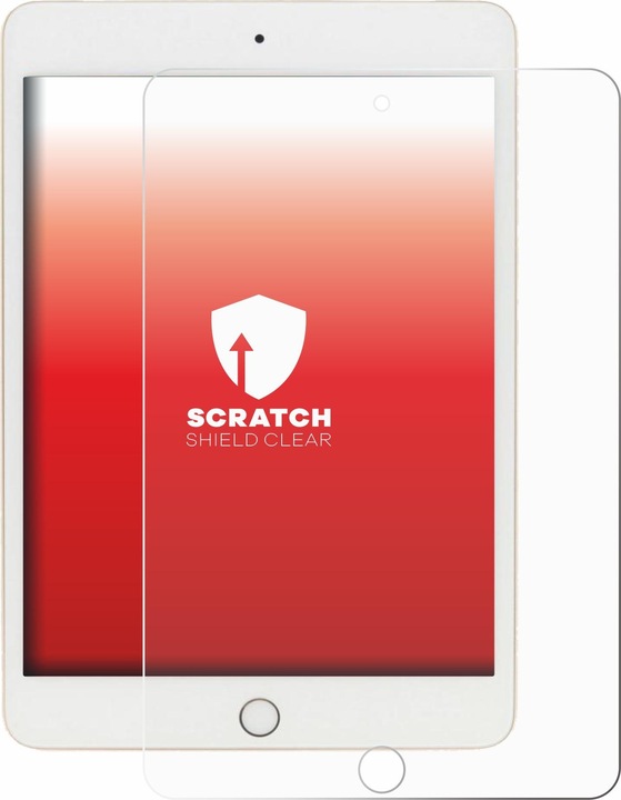 Actual product image upscreen Scratch Shield Protector (1 Piece, iPad Mini 5)