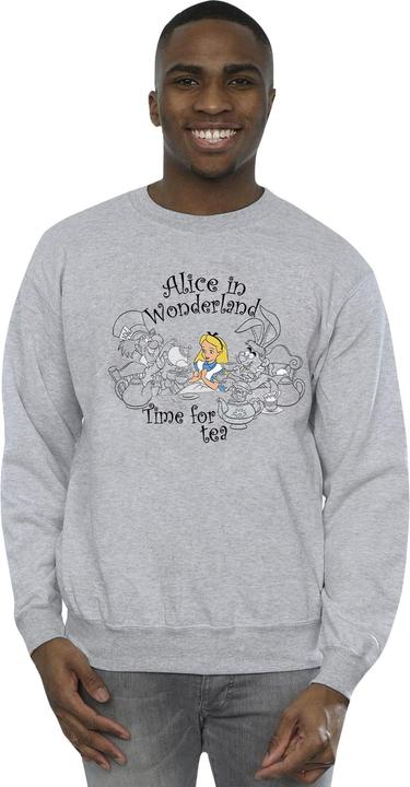 Image du produit Disney - Sweat ALICE IN WONDERLAND TIME FOR TEA - Homme (S)