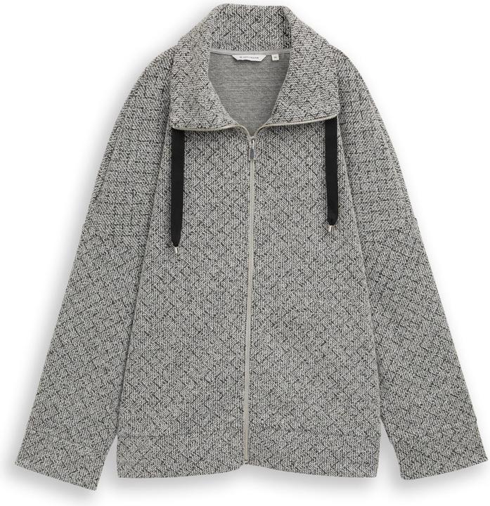 Image du produit Tom Tailor Sweat-shirt ample Taille Plus avec Col Montant (48)