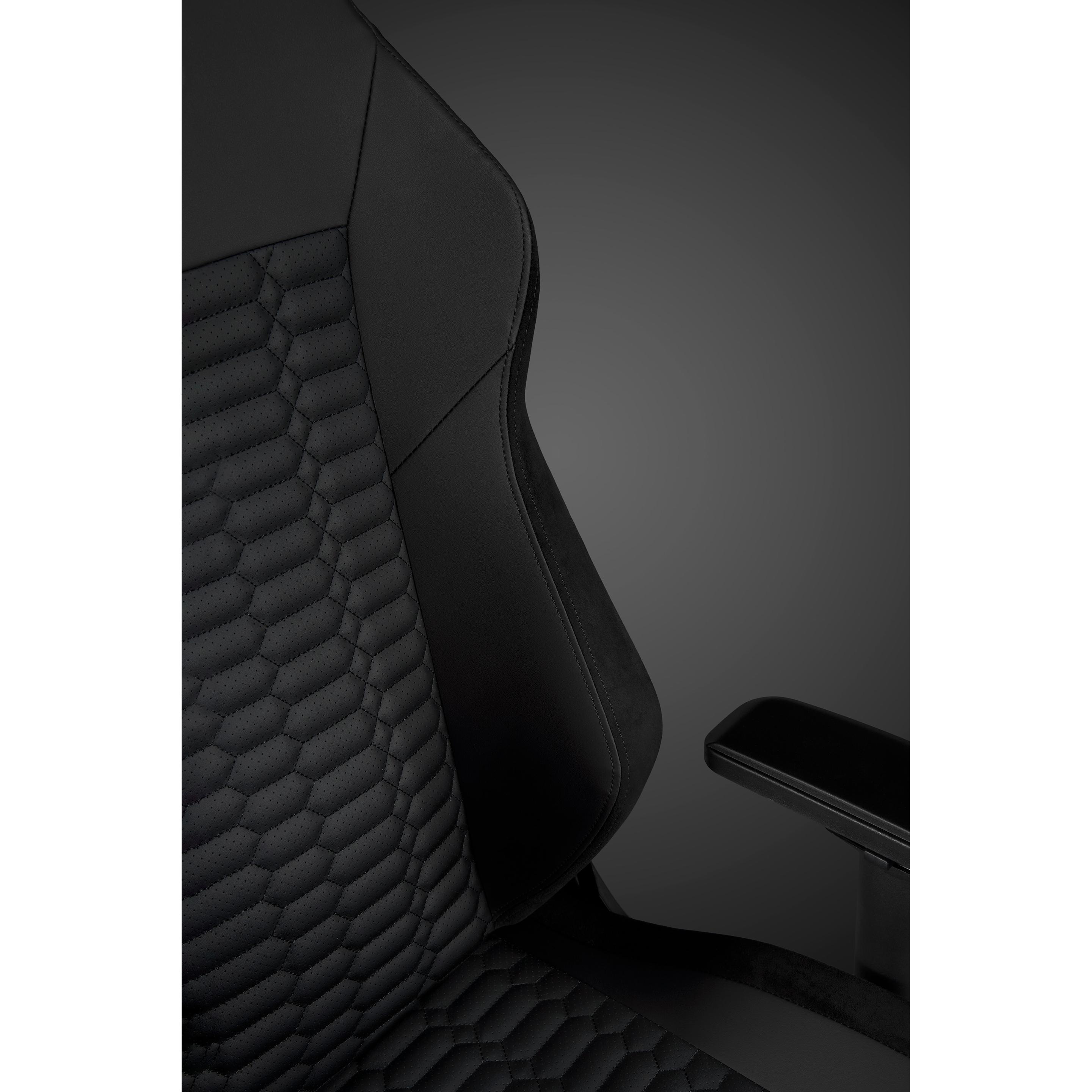 Thumbnail - Subsonic Apollon Classic / Black Metal Black seat + Black logo, Gaming Stuhl, Schwarz