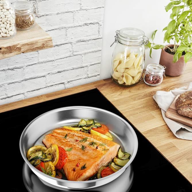 Actual product image Tefal E3010604 (28 cm, Frying pan, Stainless steel)