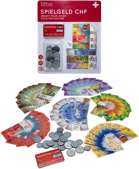 Immagine prodotto Tanner CHF Denaro di gioco