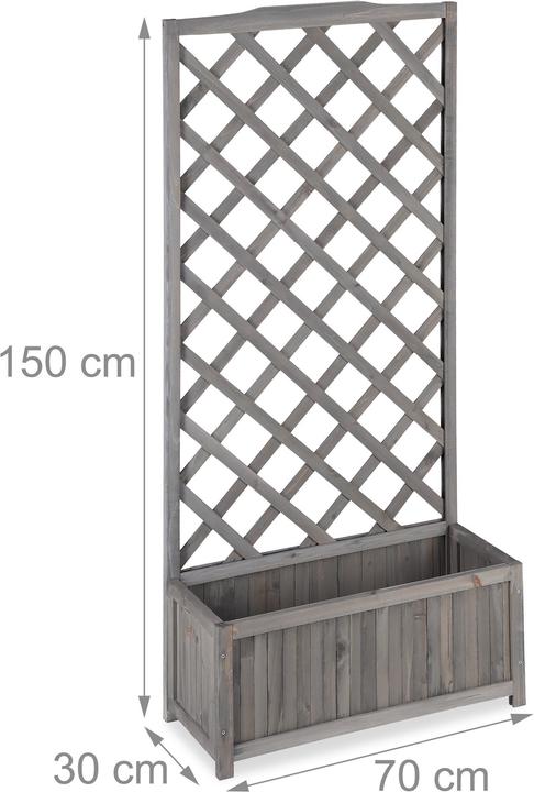 Produktbild Relaxdays Rankkasten (30 cm, 70 cm)