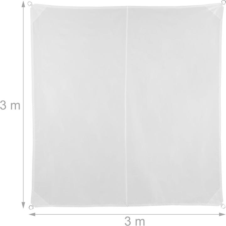 Produktbild Relaxdays Sonnensegel (300 x 300 x 0.5 cm)