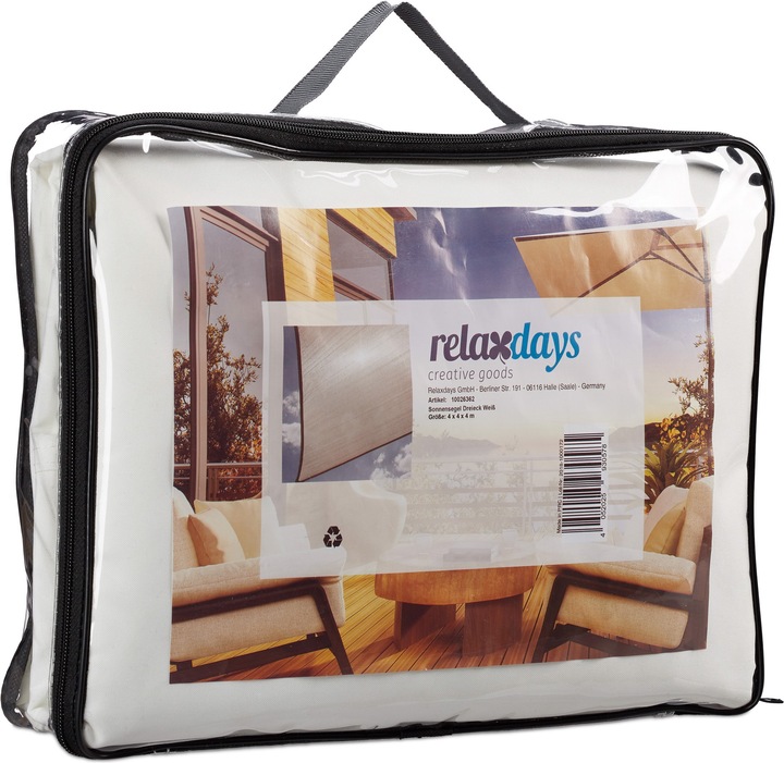 Image du produit Relaxdays Voile d'ombrage triangle (400 x 330 x 0,5 cm)