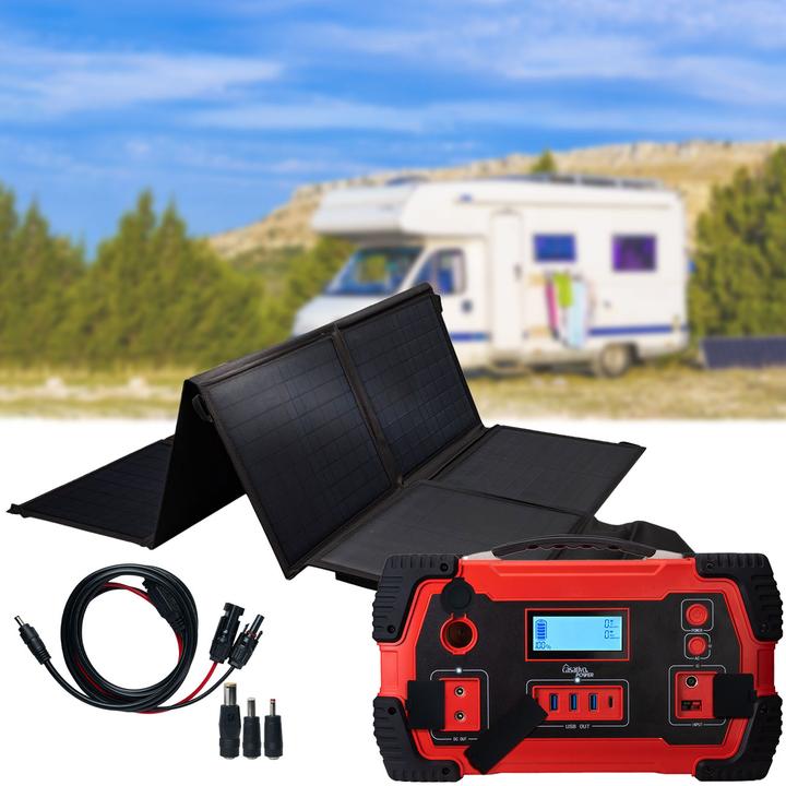 Actual product image Casativo Tragbare Powerstation & Solar-Generator (800 Wh, 7 kg)