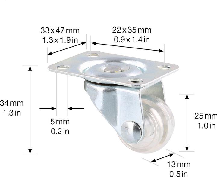 Produktbild Wagner System Lenkrollen