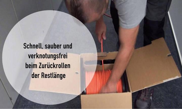 Produktbild Faber Kabel Netzwerkkabel CAT 7 S/FTP 4 x (S/FTP, CAT7, 200 m)