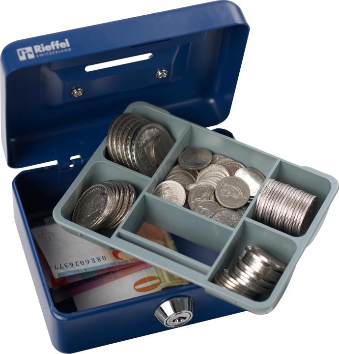 Image du produit Rieffel Caisse d'allocations familiales bleue KIKA-BLAU