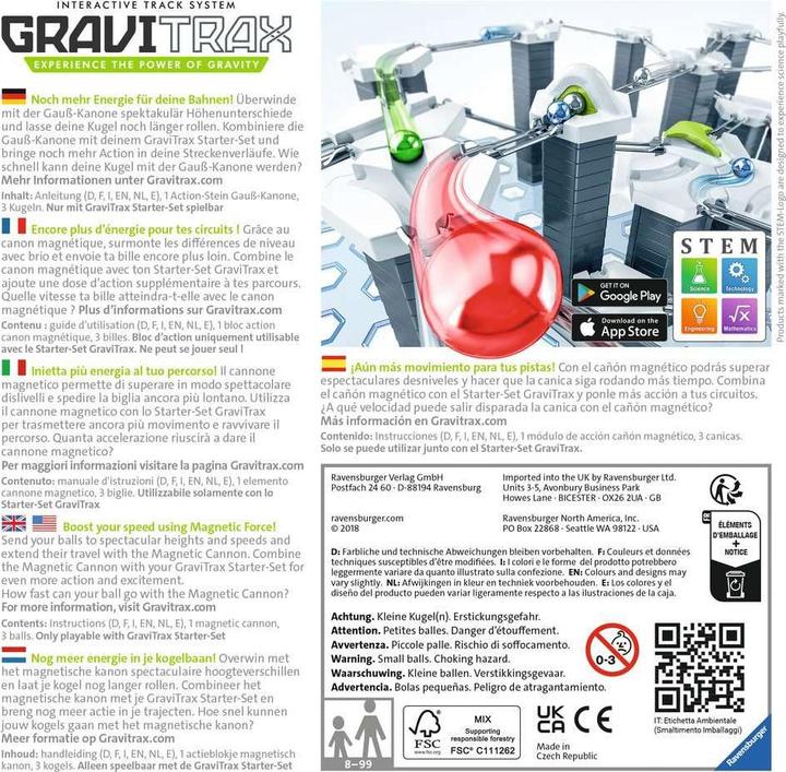 Produktbild Ravensburger GraviTrax Expansion Kit - Kanone