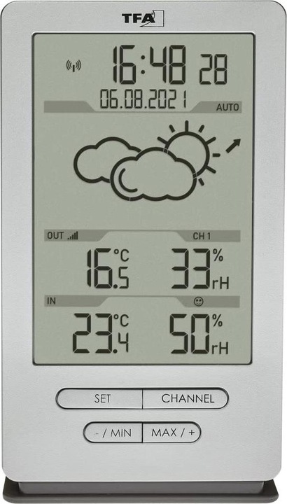 Actual product image TFA Funk-Wetterstation Xena 35.1162 mit Wettervorhersage, Funkuhr und Aussensensor
