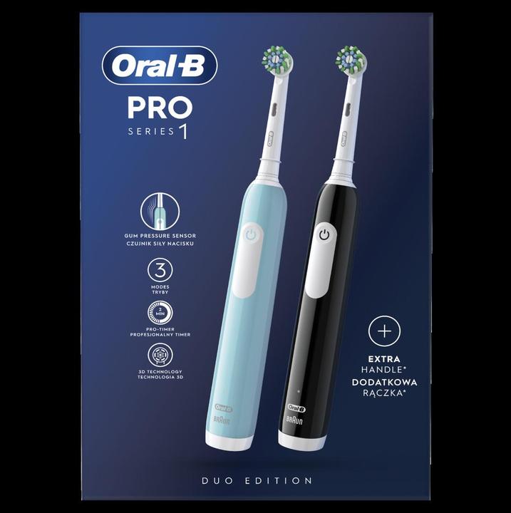 Produktbild Oral-B Pro Series 1 Duo pack Cross Action (Oszillierende Zahnbürste)