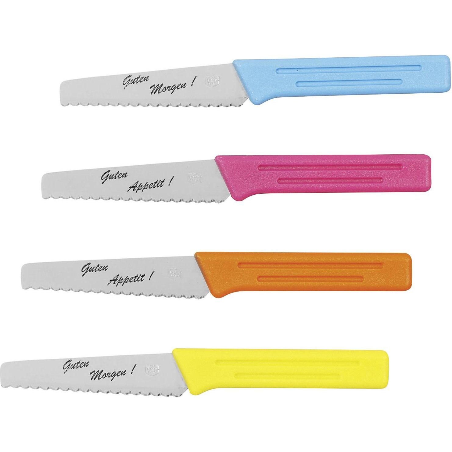 Messerhaus Frühstücksmesser Kunststoffgriff 19,5cm farbig sortiert (1 Stück, Messer) (MESSERHAUS) Mindestbestellmenge: 36 Stück